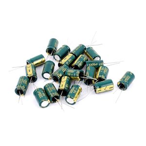 خازن الکترولیتیک 16V 3300µF (16 ولت 3300 میکروفاراد) – قدرت بالا برای پروژه‌های الکترونیکی شما