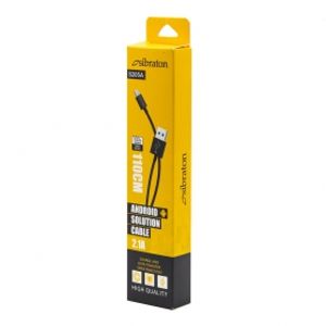 کابل شارژر Micro USB مارک BASEUS مدل فلت