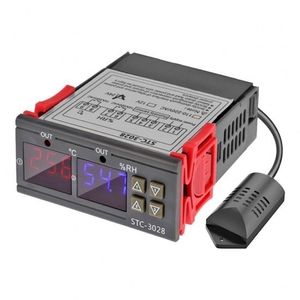 ترموستات دما و رطوبت پنلي قاب دار (STC-3028 (220V