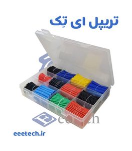 پک وارنیش حرارتی چند رنگ 800 تکه  سایز 1 تا 13