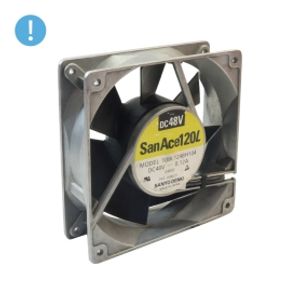 فن 48V سایز 12x12 ضخامت 3.8cm ژاپنی مدل 109L1248H104 مارک Sanyo Denki
