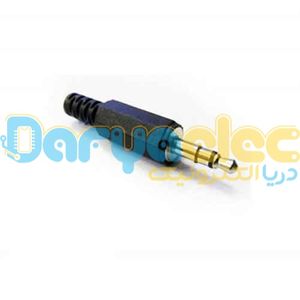 فیش نری AUX استریو پلاستیکی 2 خط 3.5 میلیمتر
