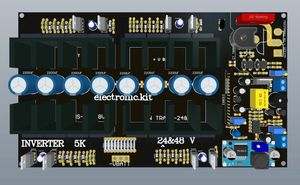 مدار اینورتر تمام سینوسی 5KW