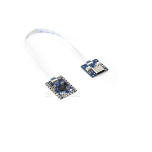 برد توسعه RP2350-Tiny با برد آداپتور پورت تایپ سی