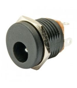 فیش مادگی آداپتور روپنلی 2.1*5.5mm مهره خور