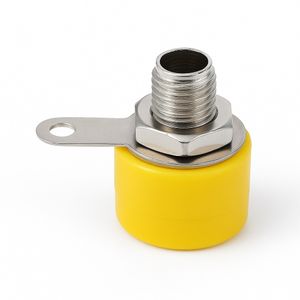 فیش موزی مادگی کوچک 4mm زرد