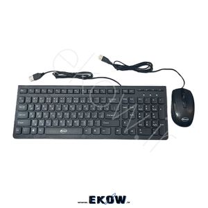 موس و کیبورد سیم دار کایزر KAISER KM-823