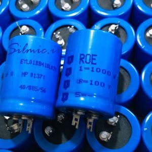 خازن 1000 میکرو فاراد 100 ولت ROE آلمان با طول عمر بسیار بالا LOW ESR