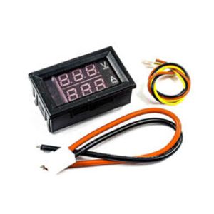 ماژول ولت متر آمپرمتر دیجیتال 100 ولت 10 آمپر 100V/10A سگمنت قرمز