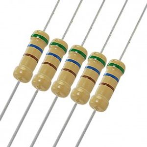 مقاومت 1M اهم 0.5w