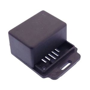 جعبه دیواری پلاستیکی 7x5x3 سانتی متر مشکی با جایگاه کانکتور
