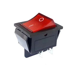 کلید راکر بزرگ چراغ دار چهار پایه