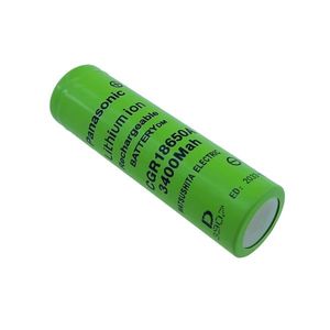 باتری لیتیوم یون 3.7 ولت پاناسونیک مدل CGR18650A با ظرفیت 3400mAh