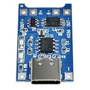 ماژول شارژ و محافظ باتری لیتیومی 1 آمپر TC4056 / TP4056 با  پورت  Type-C