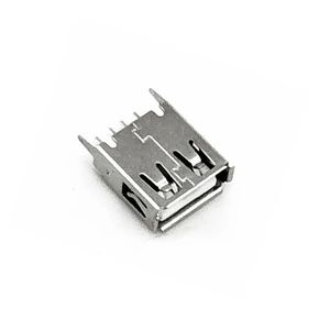 کانکتور مادگی USB مدل A صاف با پایه نگهدارنده صاف