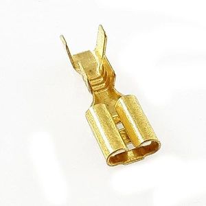سر سیم کولری مادگی برنجی سایز 4.8