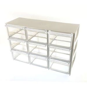 جعبه 9 خانه C3 سفید 3X3