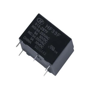 رله 12 ولت تک کنتاکت 5 آمپر 5 پین HONGFA مدل HF33F/012-ZSTF