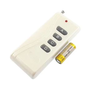 ریموت 4 کانال 315MHz کد فیکس سفید با آی سی PT2264