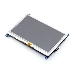 نمایشگر رنگی 5 اینچ TFT 800*480 با تاچ مقاومتی و ورودی HDMI مدل B محصول Waveshare