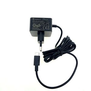 آداپتور 5 ولت 3 آمپر دیواری اصل با خروجی USB TYPE-C مناسب رزبری پای 4