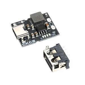 ماژول شارژ باتری لیتیومی 2 آمپر ckcs با رابط USB TYPE C و نشانگر ال ای دی