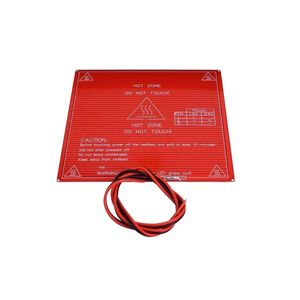 صفحه داغ (PCB Heat Bed) هیت بد پرینترهای سه بعدی RepRap مدل MK2B به همراه سیم تغذیه و ترمیستور
