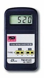 ترمومتر دیجیتال دو کاناله TM 914C