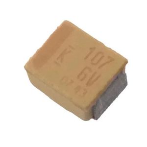 خازن تانتالیوم 100 میکرو فاراد 6.3 ولت SMD سایز B