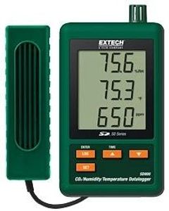 ثبت کننده CO2 . دما . رطوبت با پراب مجزا SD800
