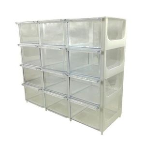 جعبه 12 خانه سفید بدون دسته 3*4