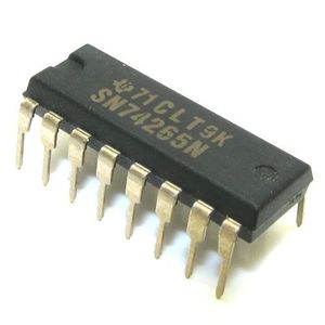 آی سی گیت AND و NAND و  NOT و بافر 74265
