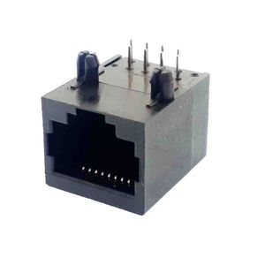 سوکت شبکه رایت پلاستیکی مشکی RJ45