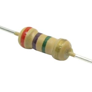 مقاومت 2.7 مگا اهم 1/4 وات 5 درصد