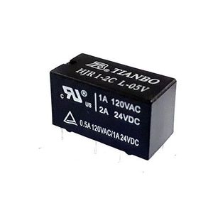 رله 5 ولت دو کنتاکت 2 آمپر TIANBO