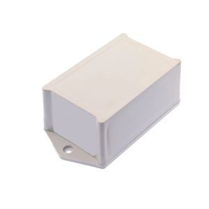 جعبه پلاستیکی گوشواره دار 6x4x3 سانتی متر سفید