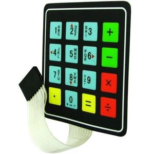 کیپد 4*4 فلت ماشین حسابی