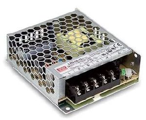 تغذیه سوئیچینگ فلزی 12 ولت 4.2 آمپر MeanWell LRS-50-12