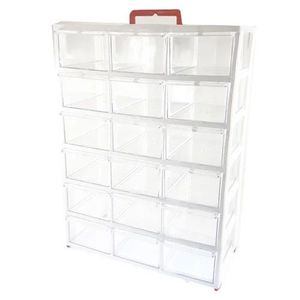 جعبه 18 خانه C6 سفید 6X3
