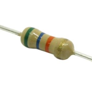 مقاومت 56 کیلو اهم 1/4 وات 5 درصد