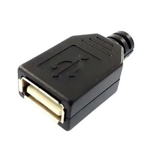 کانکتور مادگی USB مدل A با روکش