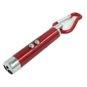 پوینتر لیزری و چراغ قوه دو رنگ