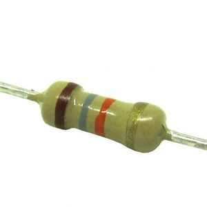 مقاومت 18 کیلو اهم 1/2 وات 5 درصد