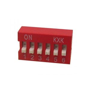 دیپ سوئیچ 6 کاناله