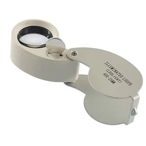 ذره بین دستی چراغ دار 40X-25mm