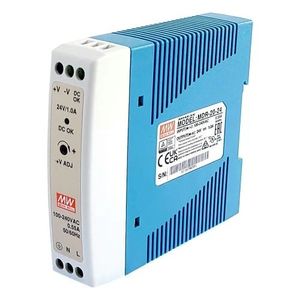 منبع تغذیه ریلی 24 ولت 1 آمپر MeanWell MDR-20-24