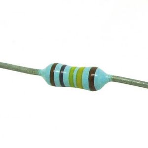 مقاومت 1.5 مگا اهم 1/4 وات 1 درصد