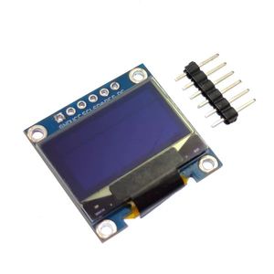 ماژول نمایشگر OLED زرد-آبی 0.96 اینچ دارای ارتباط SPI