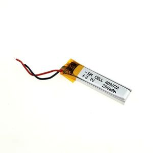 باتری لیتیوم پلیمر 3.7 ولت 200mAh
