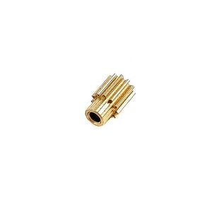 چرخدنده فلزی 11 دنده مدول 0.4 سوراخ 2 پهنای 8